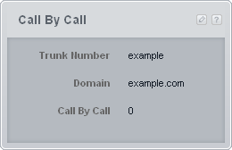 web call by call